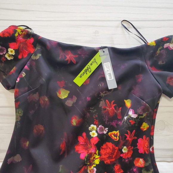 SAM EDELMAN Floral Off the Shoulder Dress size 6 - Picture 5 of 10